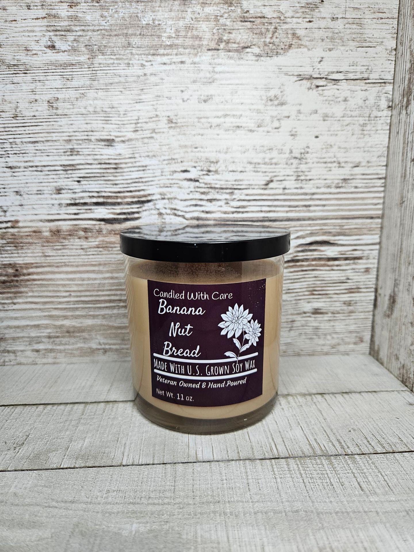 16 oz. Wood Wick, Natural Soy Wax Scented Candle