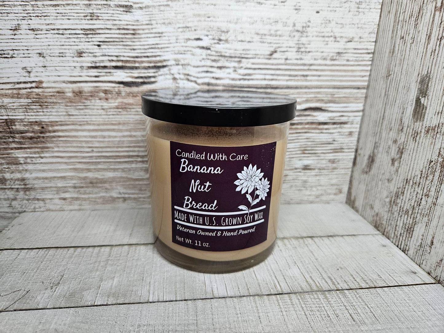 16 oz. Wood Wick, Natural Soy Wax Scented Candle